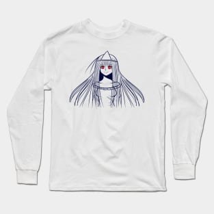 Oh My Ghost Maya Line Art Long Sleeve T-Shirt